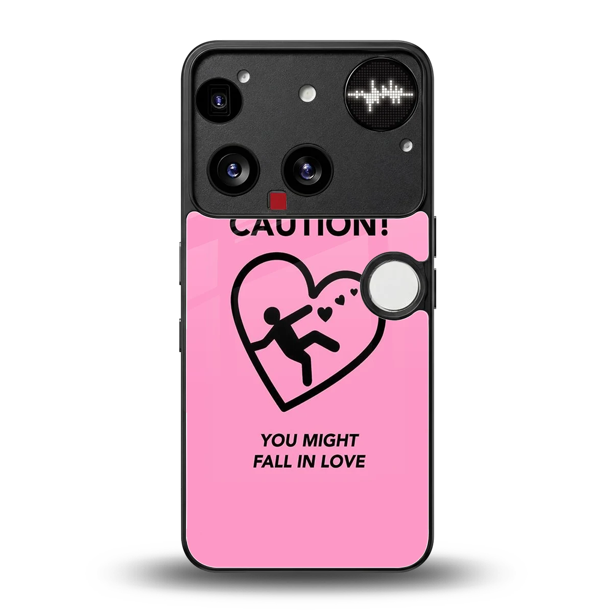 Love Ahead back phone cover | glass case for nothing phone 3