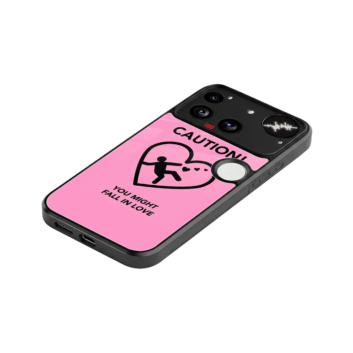 Love Ahead stylish phone case for nothing phone 3 | glossy glass and slim fit