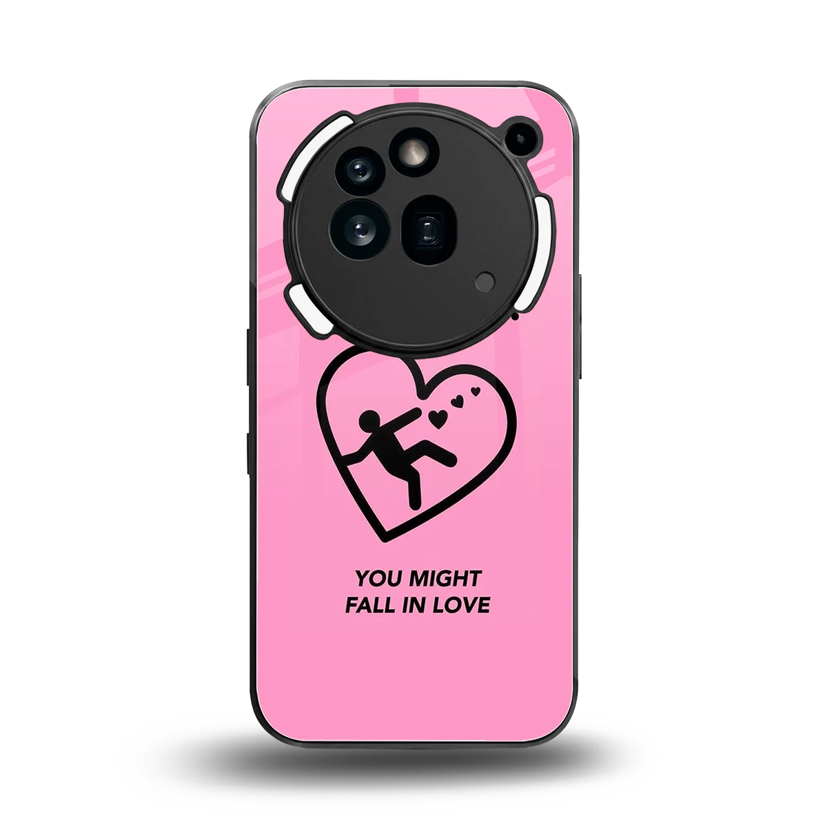Love Ahead back phone cover | glass case for nothing phone 3a pro