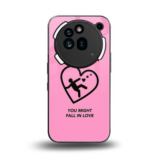 Love Ahead back phone cover | glass case for nothing phone 3a pro