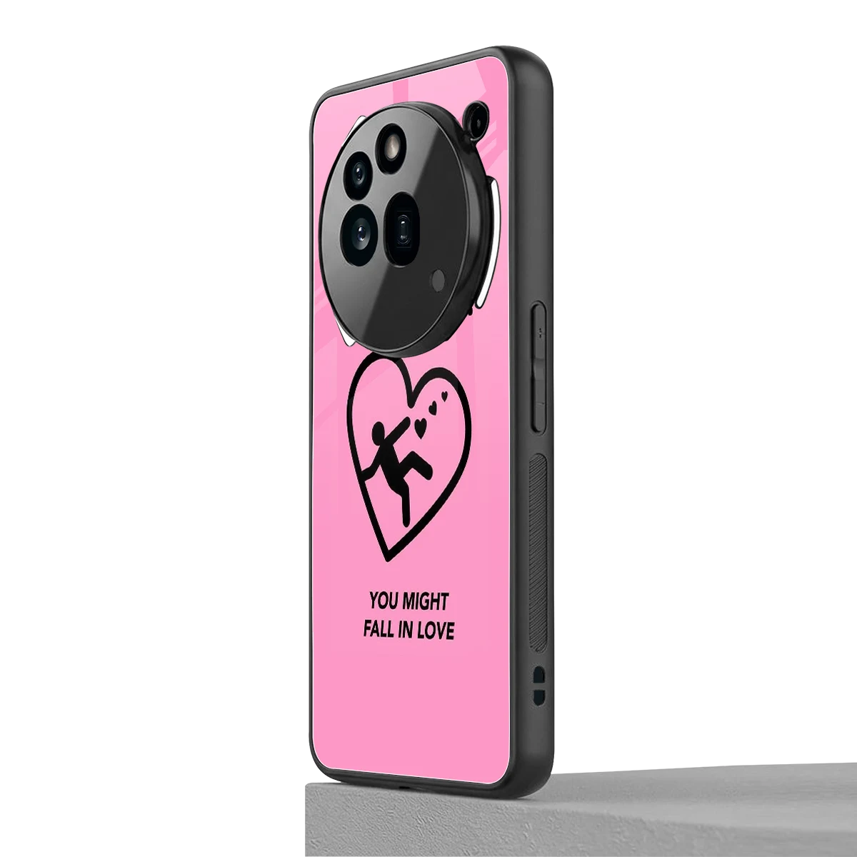Love Ahead nothing phone 3a pro mobile cover | shockproof glass phone case