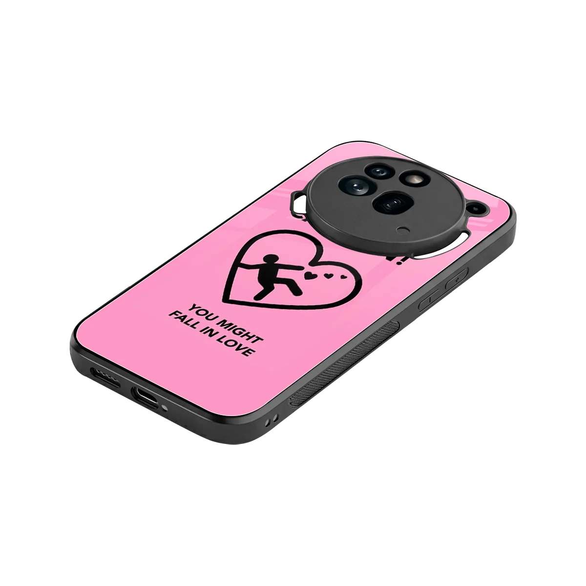 Love Ahead stylish phone case for nothing phone 3a pro | glossy glass and slim fit