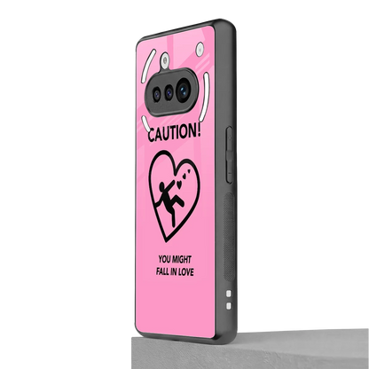 Love Ahead nothing phone 3a mobile cover | shockproof glass phone case
