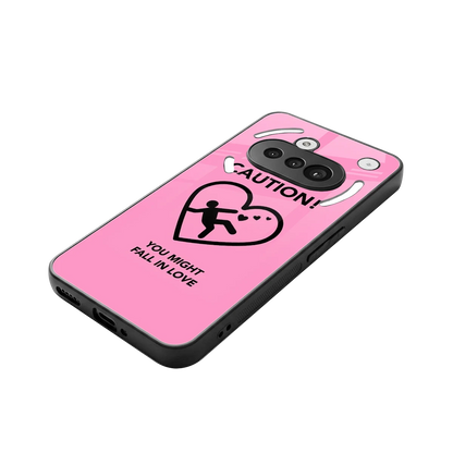 Love Ahead stylish phone case for nothing phone 3a | glossy glass and slim fit