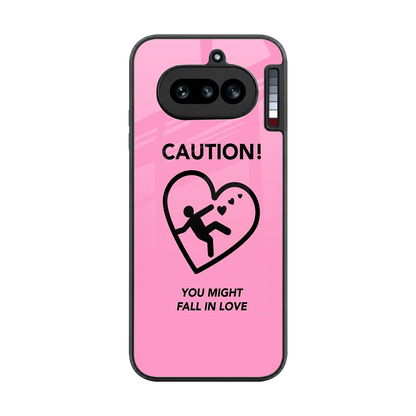 Love Ahead back phone cover | glass case for nothing phone 4a