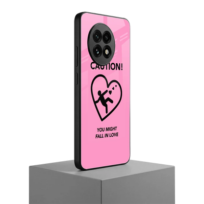 Love Ahead oneplus 13r mobile cover | shockproof glass phone case