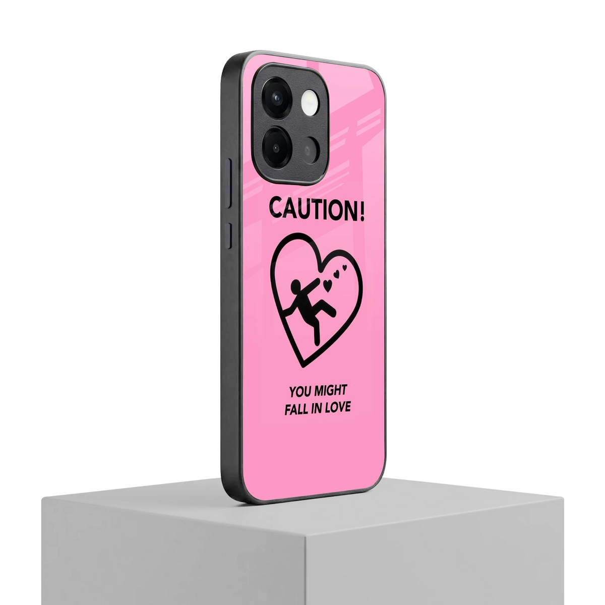 Love Ahead oneplus 13s mobile cover | shockproof glass phone case