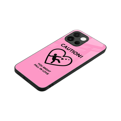 Love Ahead stylish phone case for oneplus 13s | glossy glass and slim fit