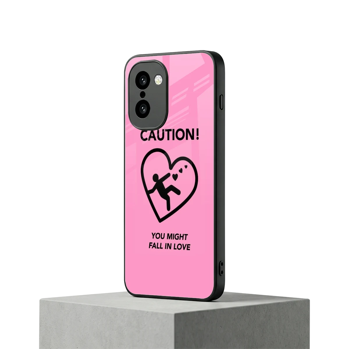 Love Ahead oneplus 15r mobile cover | shockproof glass phone case
