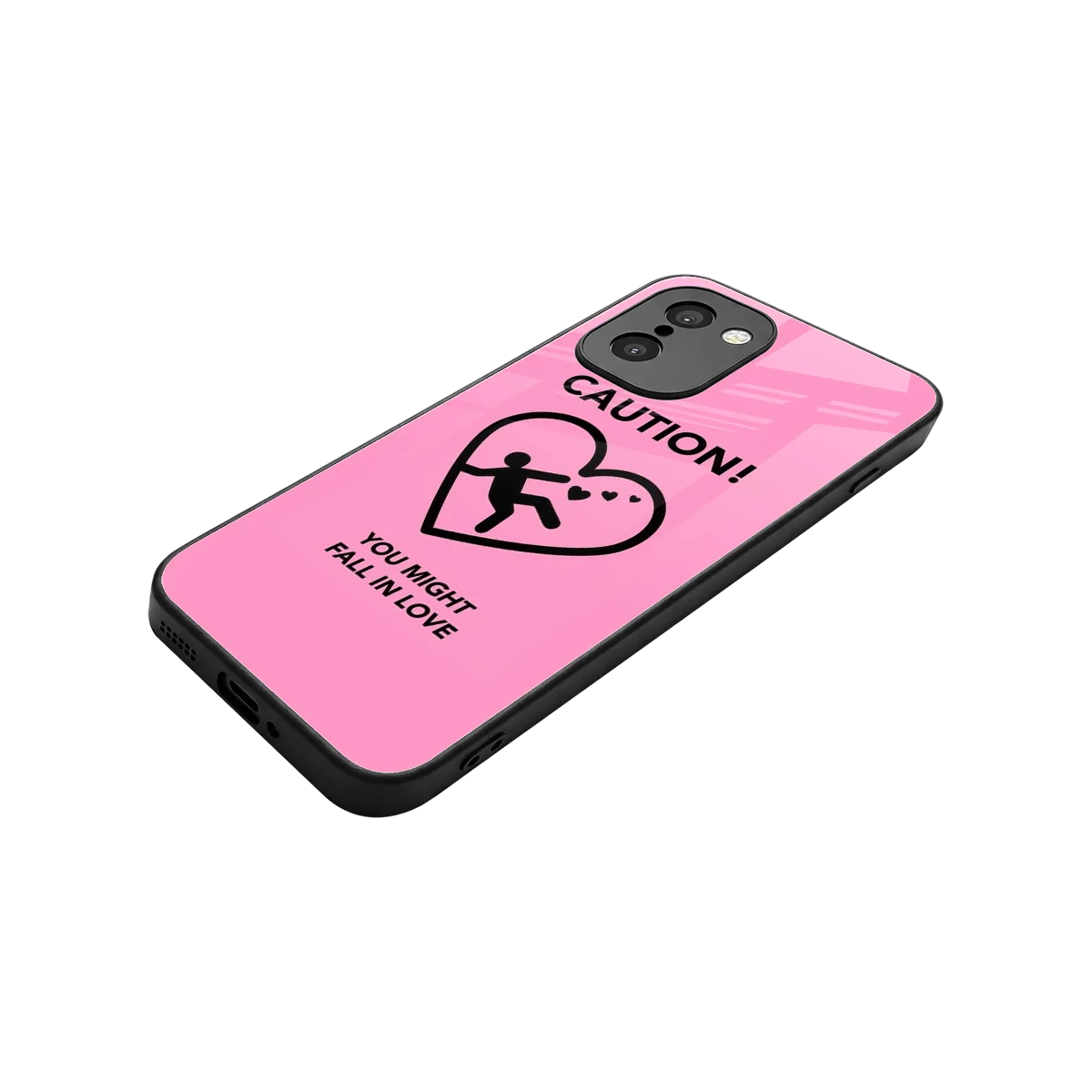 Love Ahead stylish phone case for oneplus 15r | glossy glass and slim fit