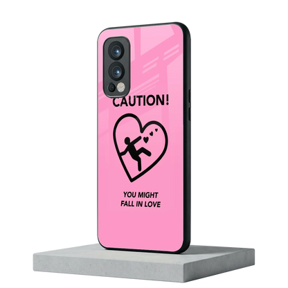 Love Ahead oneplus nord 2 mobile cover | shockproof glass phone case