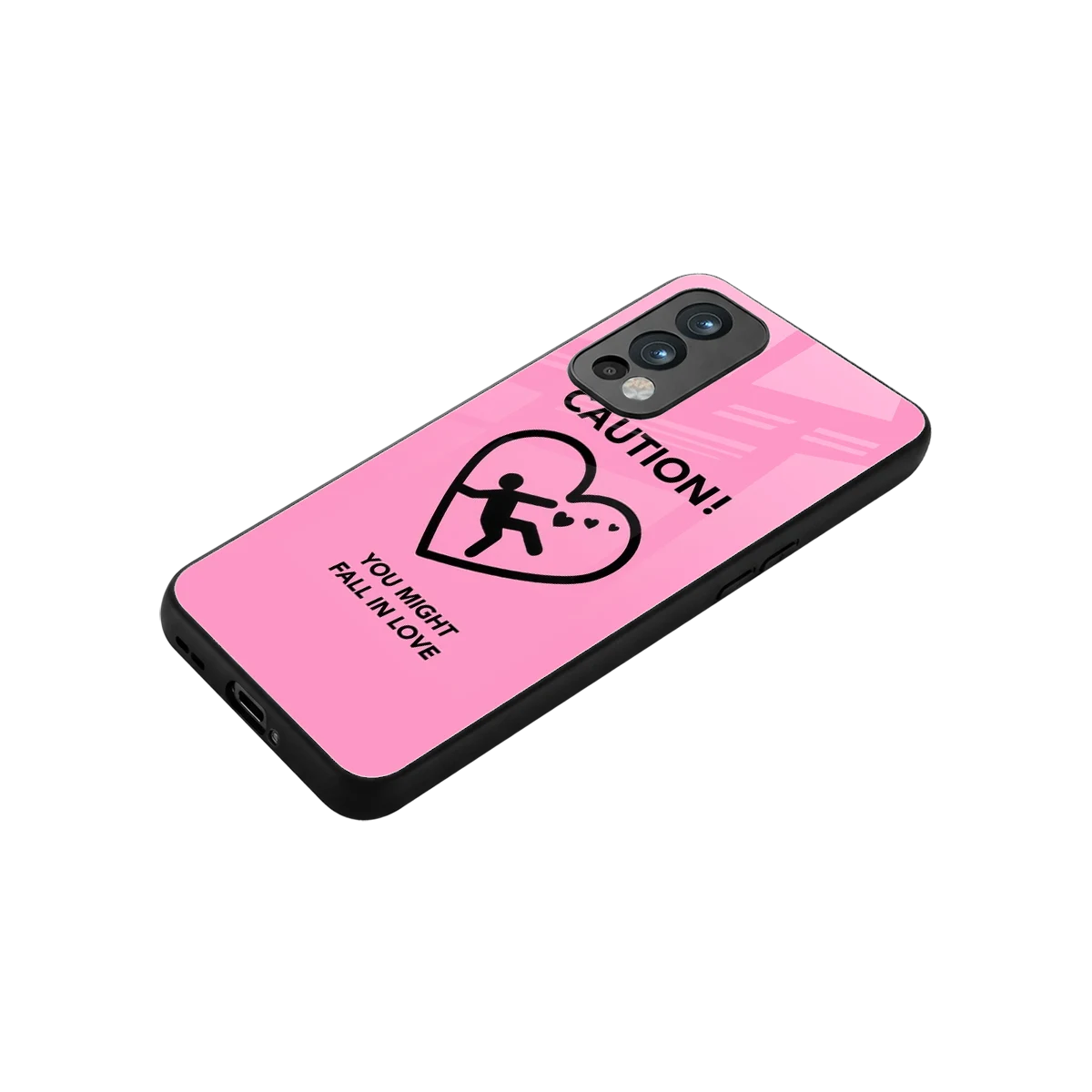 Love Ahead stylish phone case for oneplus nord 2 | glossy glass and slim fit