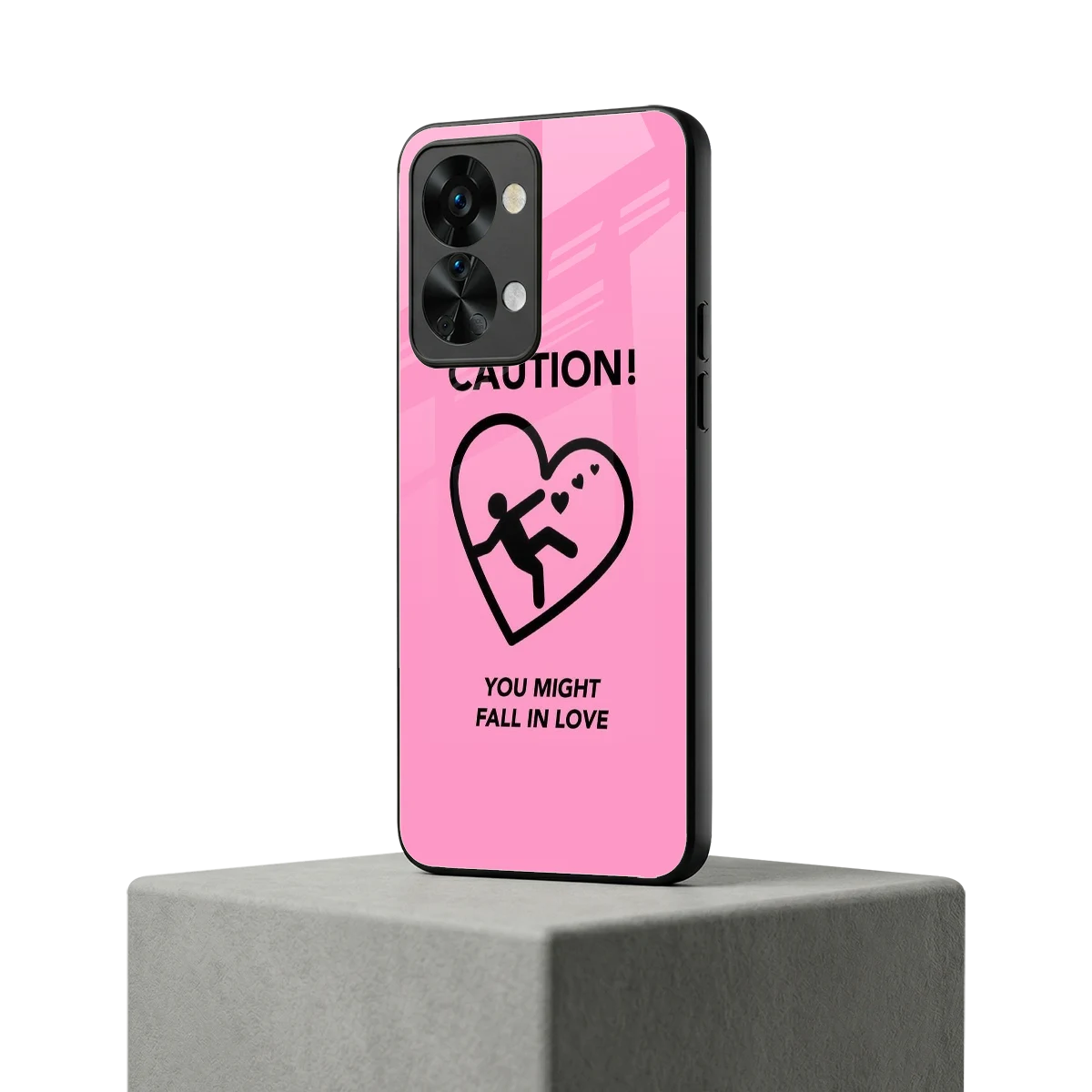 Love Ahead oneplus nord 2t mobile cover | shockproof glass phone case