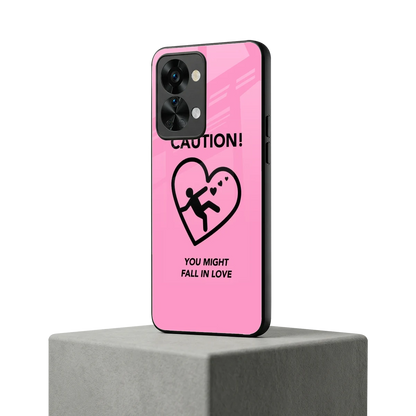 Love Ahead oneplus nord 2t mobile cover | shockproof glass phone case