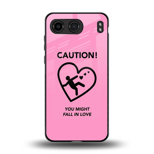 Love Ahead back phone cover | glass case for oneplus nord 4