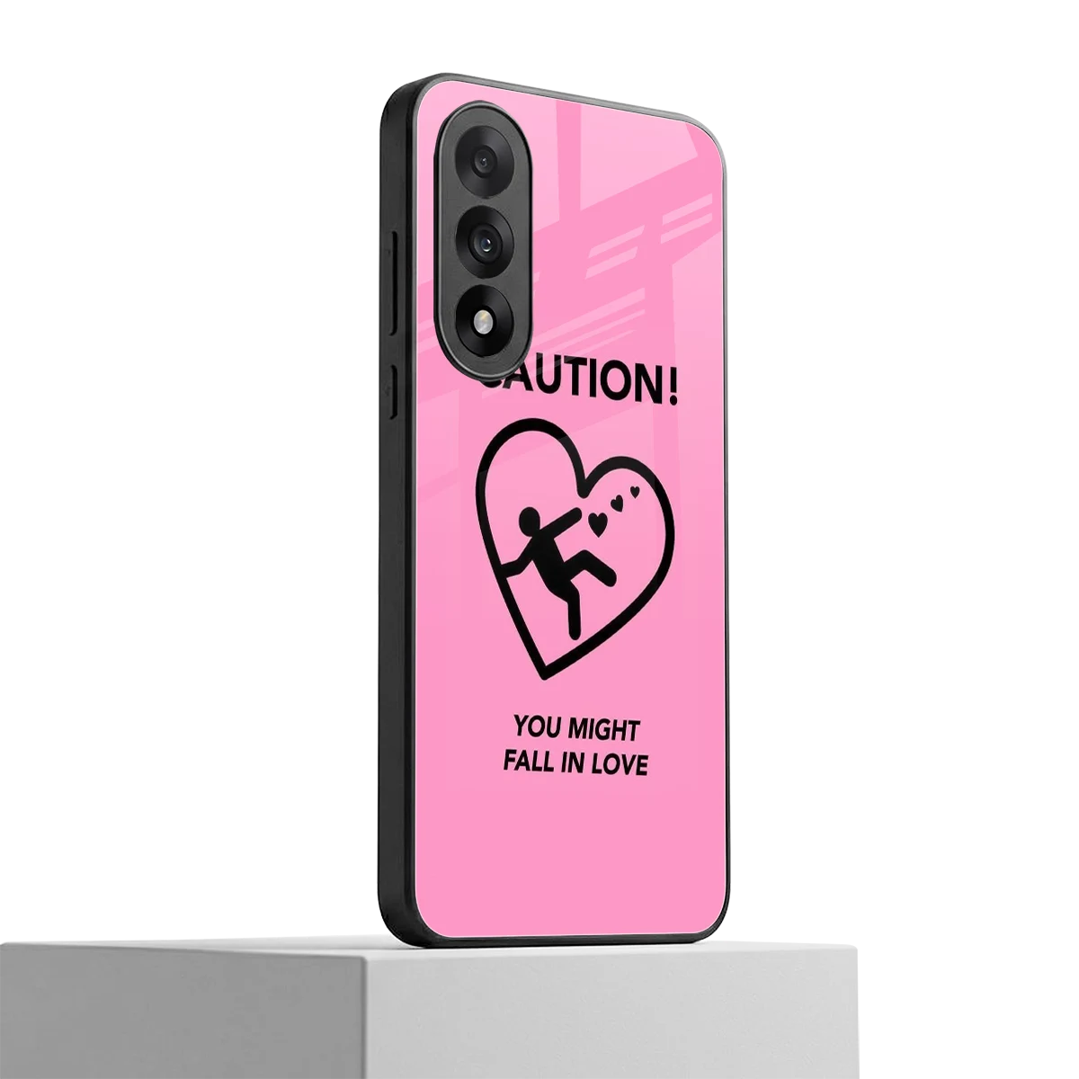 Love Ahead oneplus nord 5 mobile cover | shockproof glass phone case