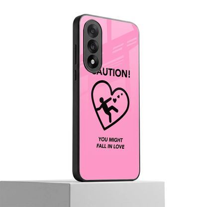 Love Ahead oneplus nord 5 mobile cover | shockproof glass phone case