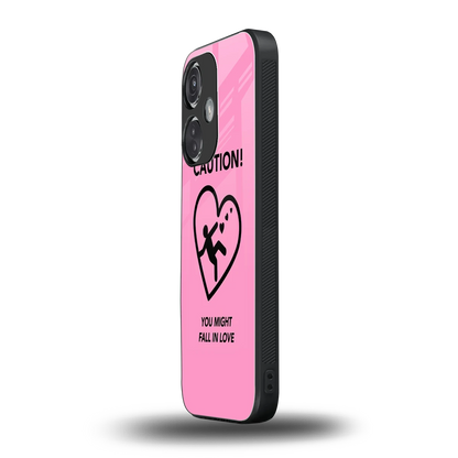 Love Ahead oneplus nord ce 3 mobile cover | shockproof glass phone case