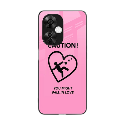 Love Ahead back phone cover | glass case for oneplus nord ce 3 lite