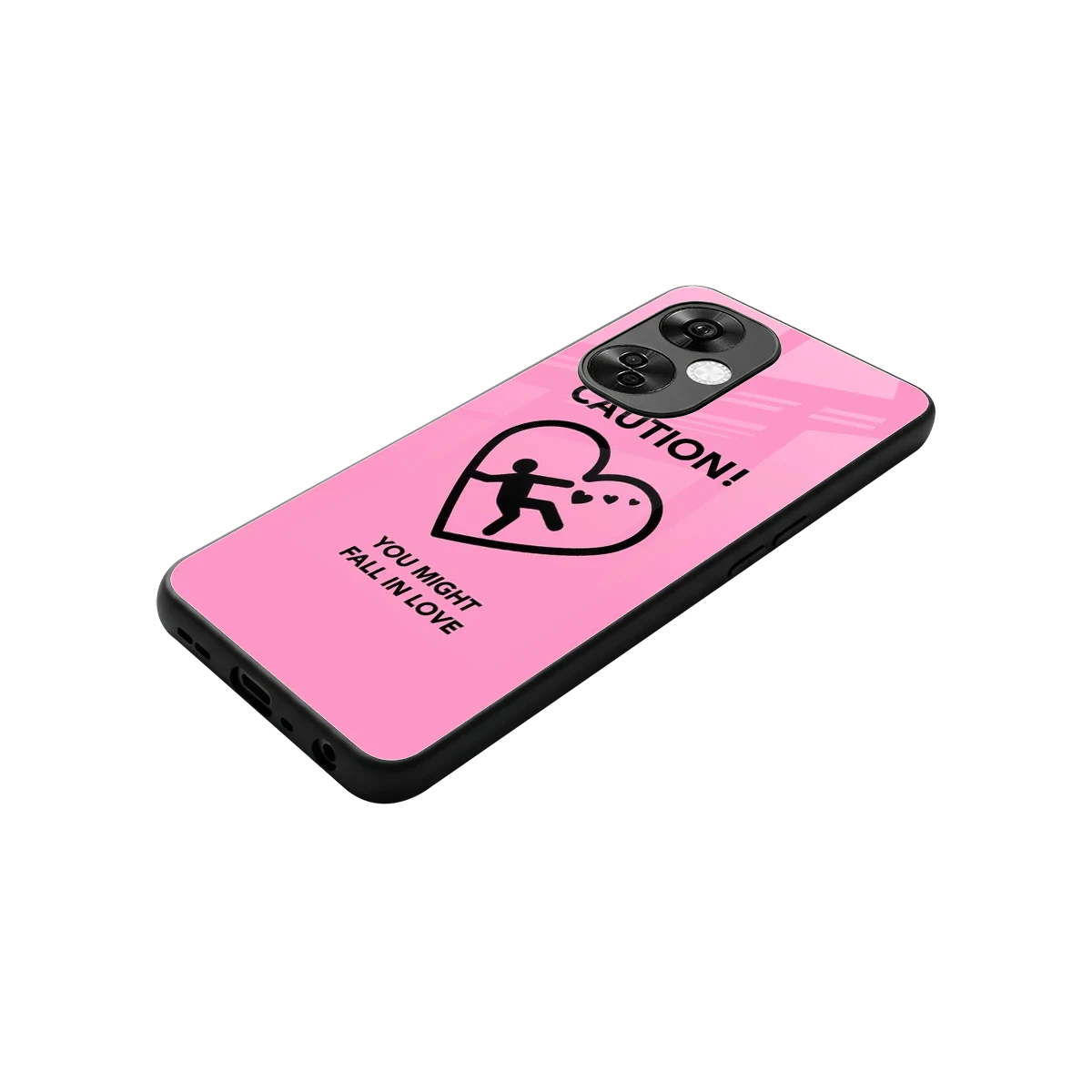 Love Ahead stylish phone case for oneplus nord ce 3 lite | glossy glass and slim fit