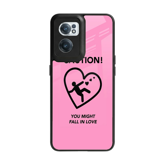 Love Ahead back phone cover | glass case for oneplus nord ce 2