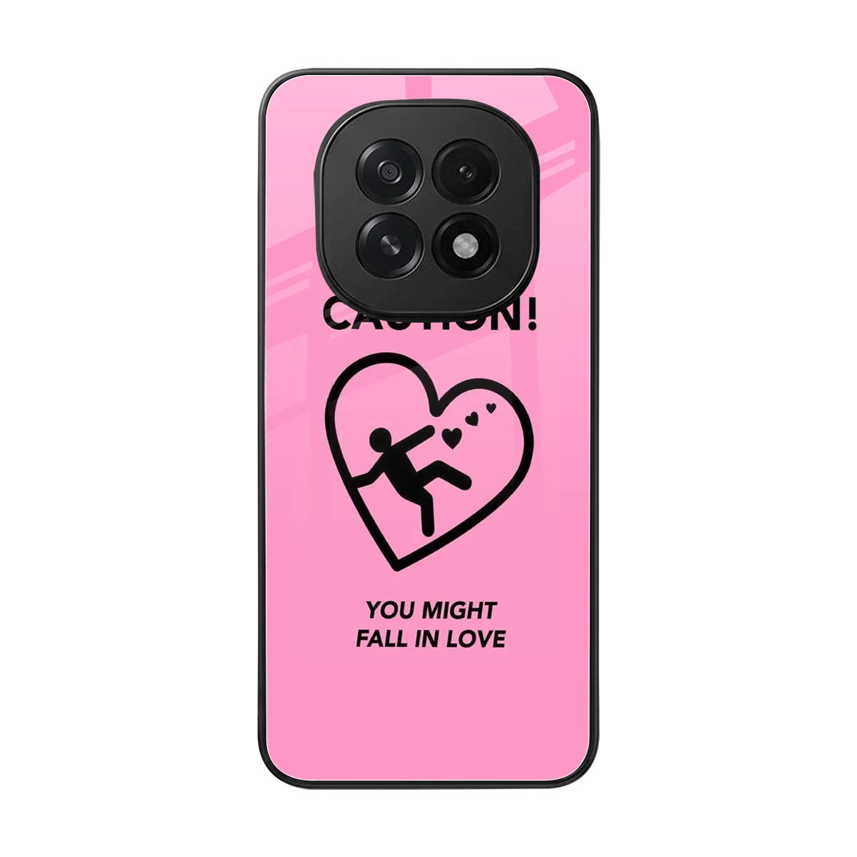 Love Ahead back phone cover | glass case for oppo f29 5g
