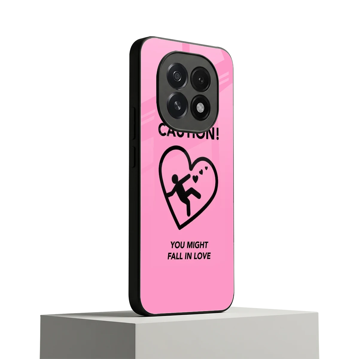 Love Ahead oppo f29 5g mobile cover | shockproof glass phone case