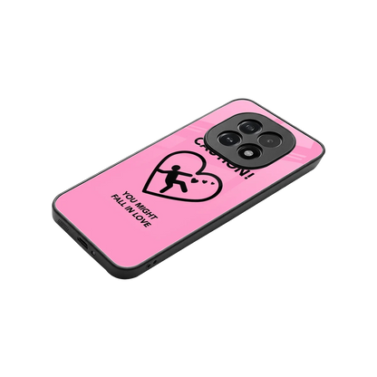 Love Ahead stylish phone case for oppo f29 5g | glossy glass and slim fit