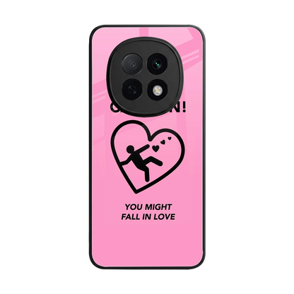 Love Ahead back phone cover | glass case for oppo f29 pro 5g