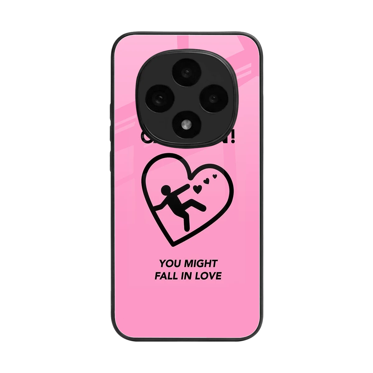 Love Ahead back phone cover | glass case for oppo f31 pro 5g