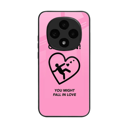 Love Ahead back phone cover | glass case for oppo f31 pro 5g