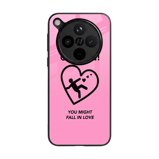 Love Ahead back phone cover | glass case for oppo find x8