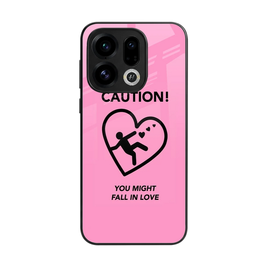 Love Ahead back phone cover | glass case for oppo find x9