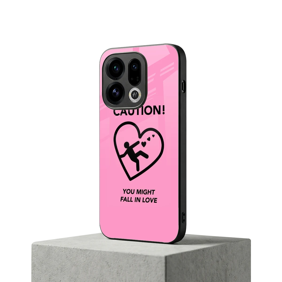 Love Ahead oppo find x9 mobile cover | shockproof glass phone case