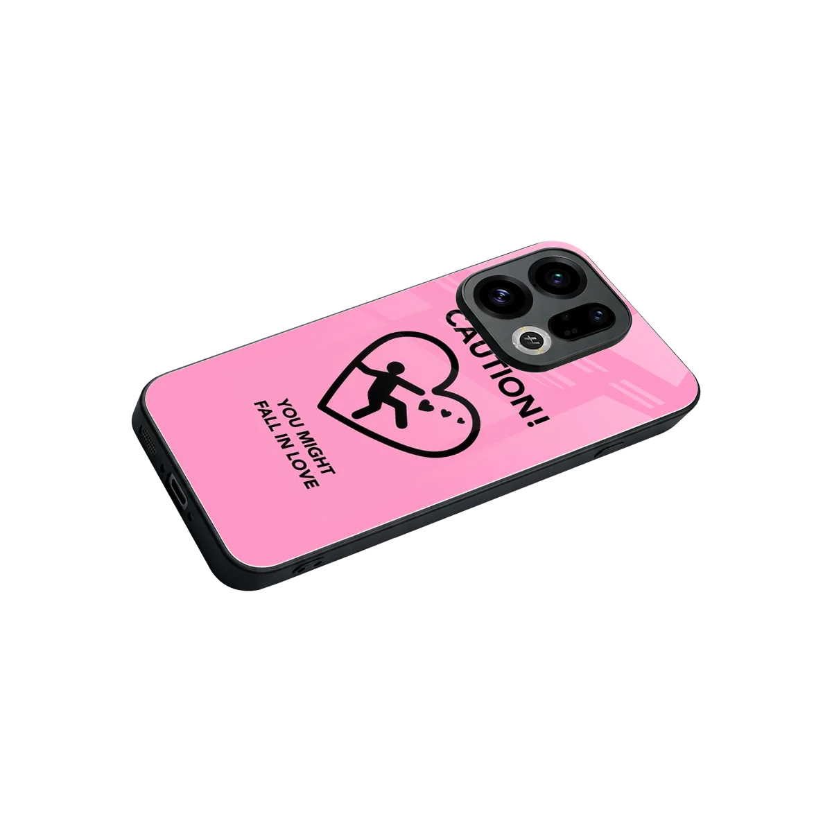 Love Ahead stylish phone case for oppo find x9 | glossy glass and slim fit