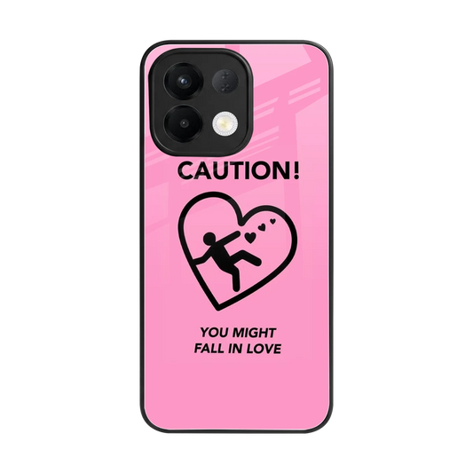 Love Ahead back phone cover | glass case for oppo k13 5g