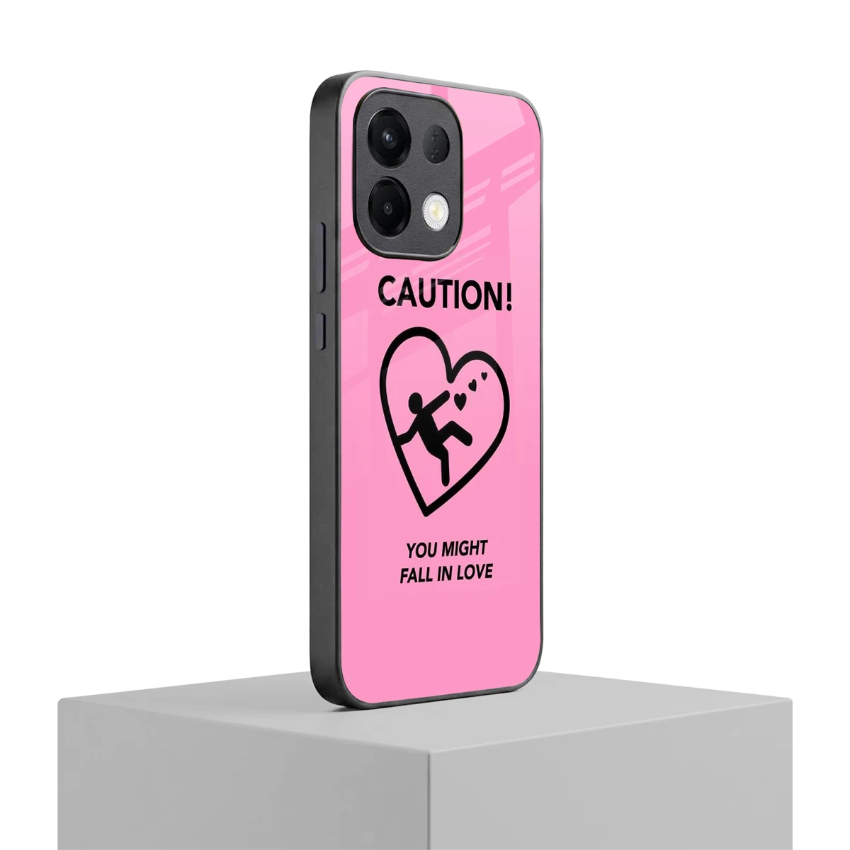 Love Ahead oppo k13 5g mobile cover | shockproof glass phone case