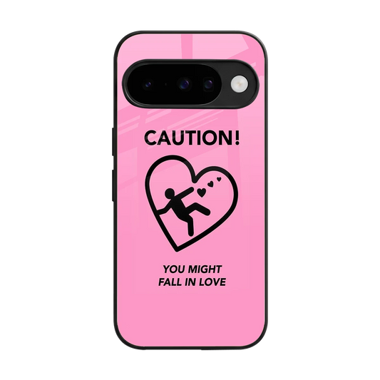 Love Ahead back phone cover | glass case for google pixel 10