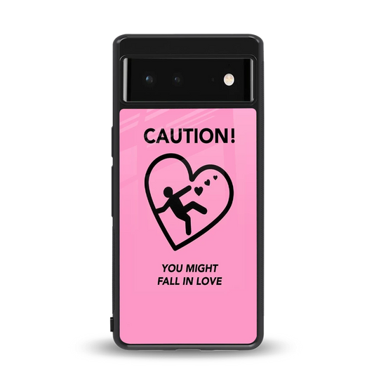 Love Ahead back phone cover | glass case for google pixel 6a