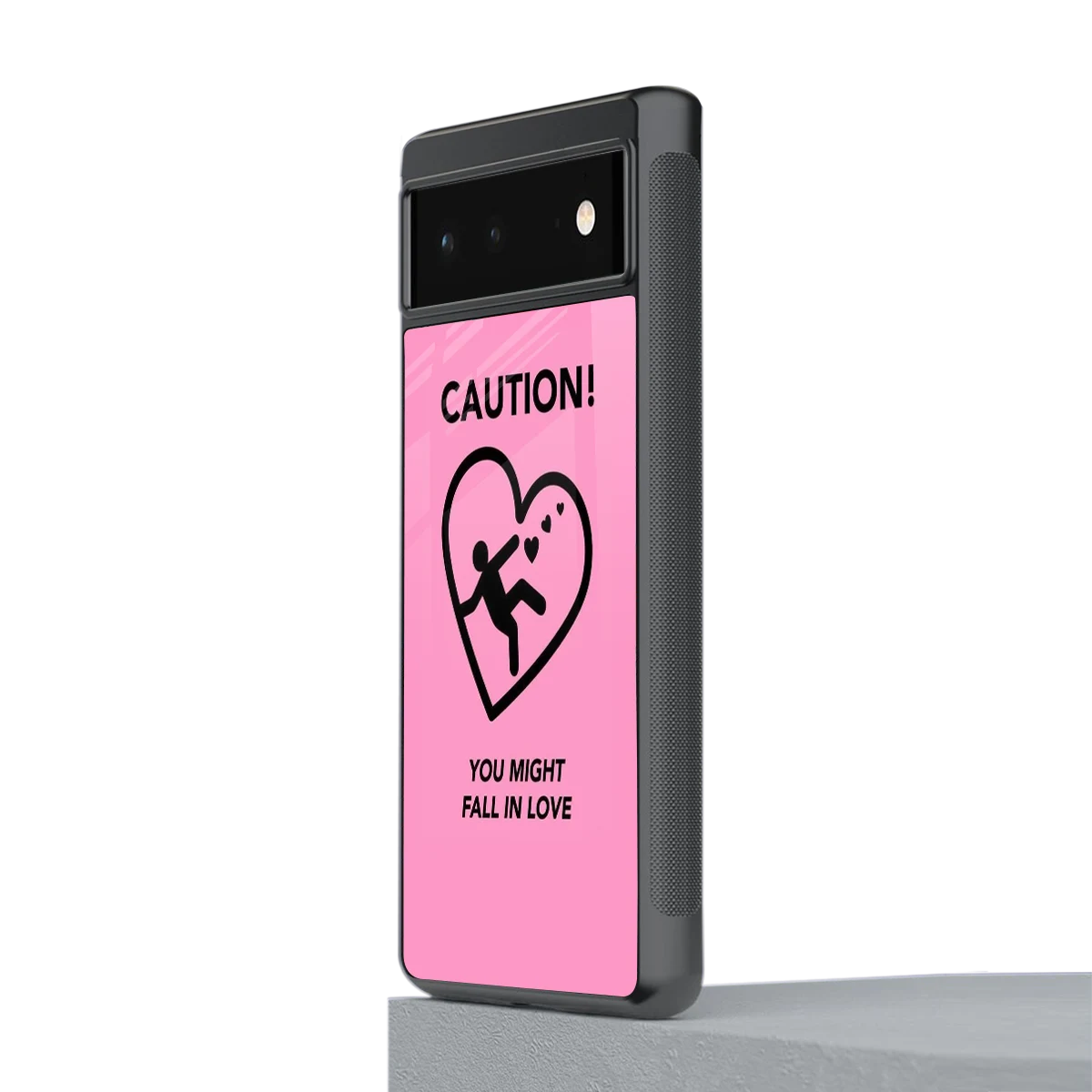 Love Ahead stylish phone case for google pixel 6 | glossy glass and slim fit