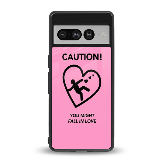 Love Ahead back phone cover | glass case for google pixel 7 pro