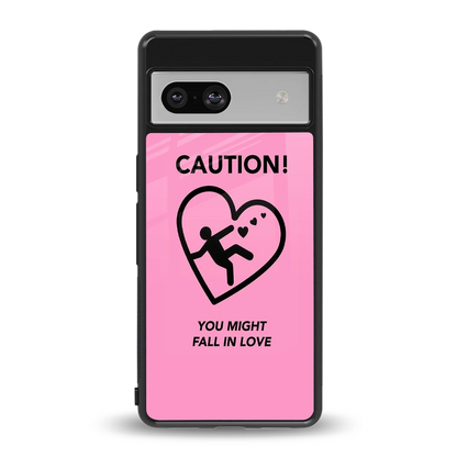 Love Ahead back phone cover | glass case for google pixel 7