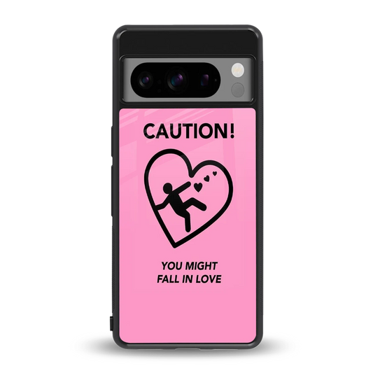 Love Ahead back phone cover | glass case for google pixel 8 pro