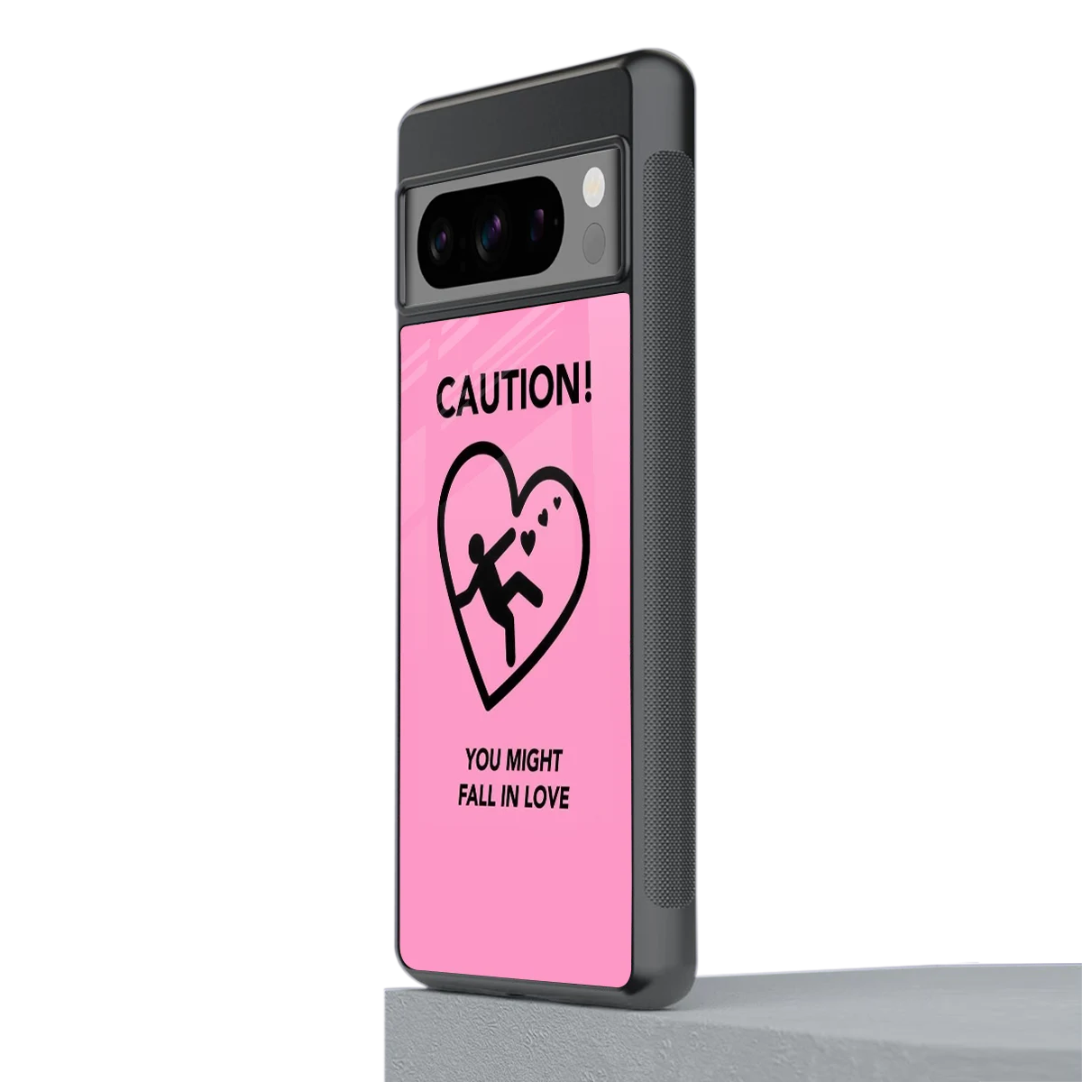 Love Ahead stylish phone case for google pixel 8 pro | glossy glass and slim fit