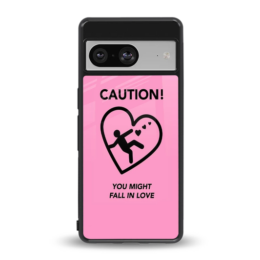 Love Ahead back phone cover | glass case for google pixel 8