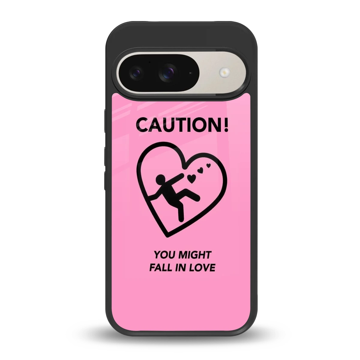 Love Ahead back phone cover | glass case for google pixel 9