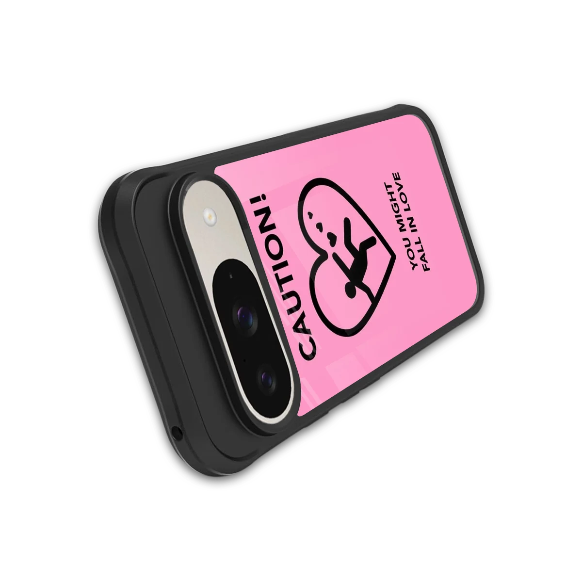 Love Ahead stylish phone case for google pixel 9 | glossy glass and slim fit