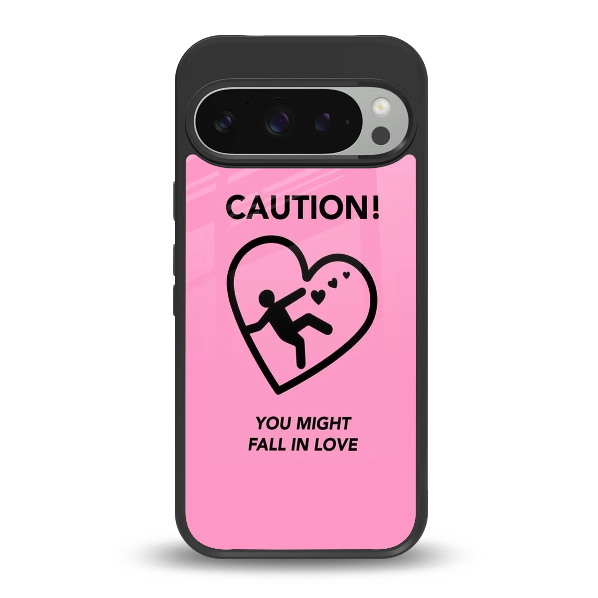 Love Ahead back phone cover | glass case for google pixel 9 pro