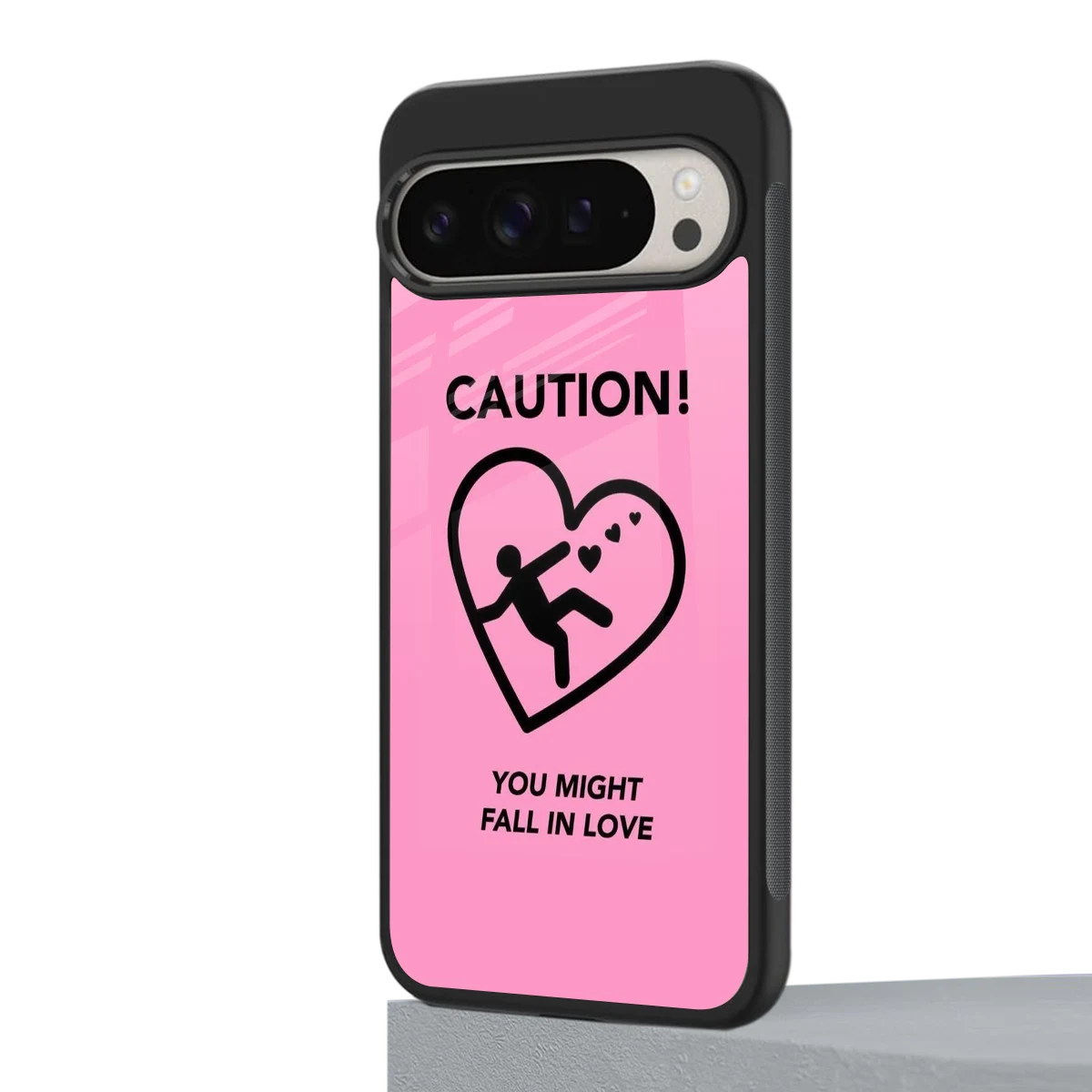 Love Ahead google pixel 9 pro mobile cover | shockproof glass phone case