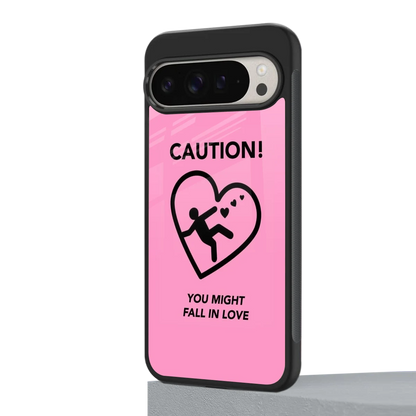Love Ahead google pixel 9 pro mobile cover | shockproof glass phone case